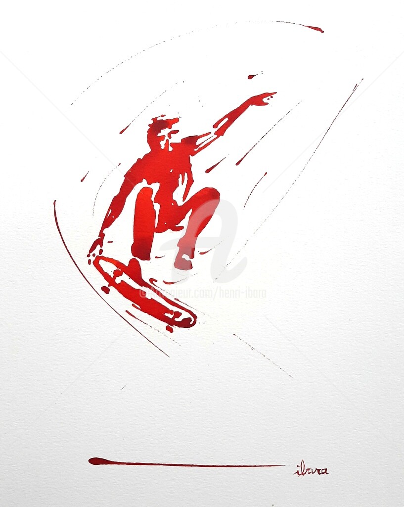 Henri Ibara - Skateur N°8
