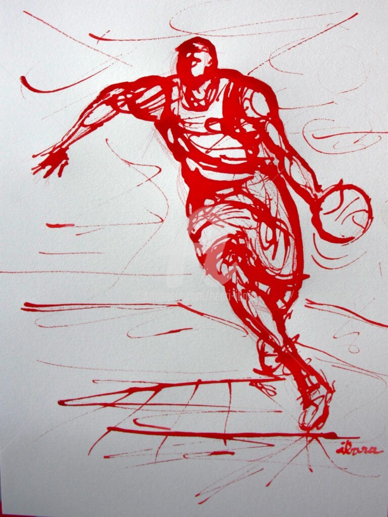Henri Ibara - basket-n-8-dessin-calligraphique-d-ibara.jpg
