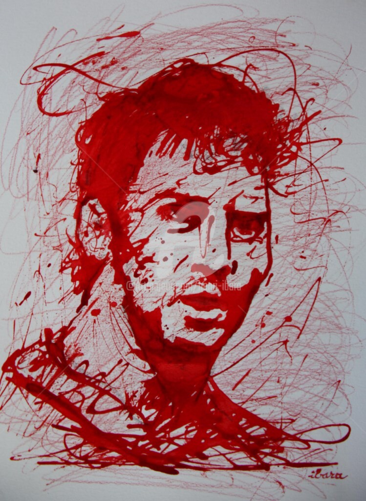 Henri Ibara - portrait-de-lionel-messi-dessin-encre-rouge-sur-papier-aquarelle-300gr-par-ibara-n-1.jpg